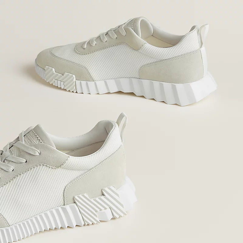 Sneakers Hermes Bouncing Tissu Blanc
