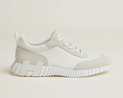 Sneakers Hermes Bouncing Tissu Blanc