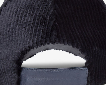Casquette de baseball en vison bleu marine