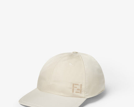 Casquette de baseball en nylon ivoire