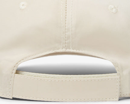 Casquette de baseball en nylon ivoire