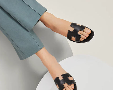 Hermes - Claquettes Noir