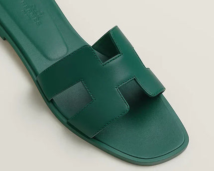 Hermes - Claquettes Vert viride
