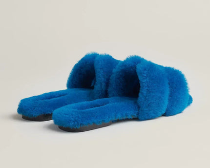 Sandales Oran - Bleu océan
