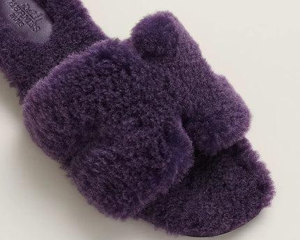 Sandales Oran - violet foncé