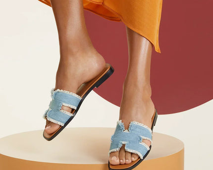 Sandales Oran - Bleu clair